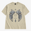 STF Ascend Reach Evolve T-shirt in washed cream — front flatlay