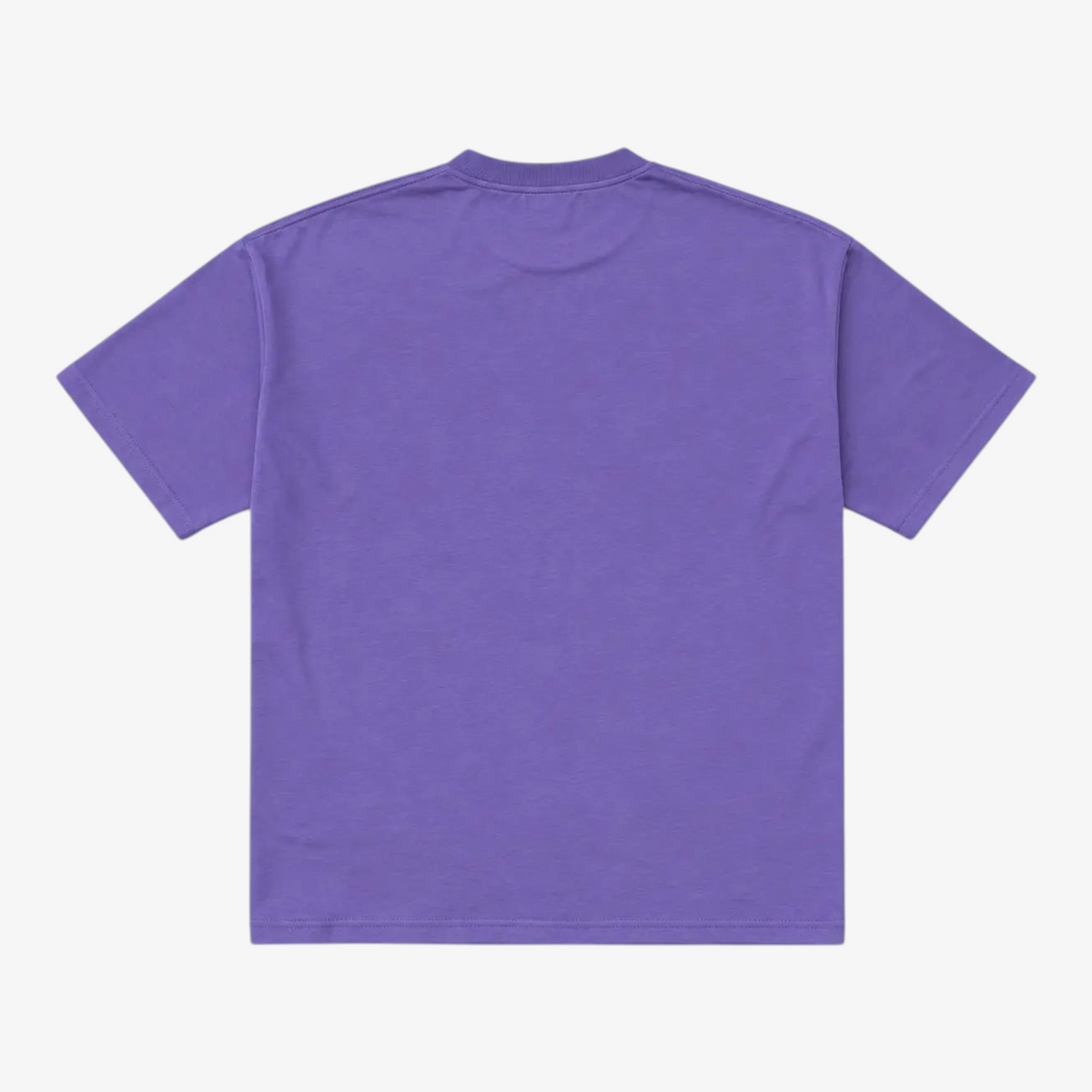 STF lavender boxy oversized T-shirt back view