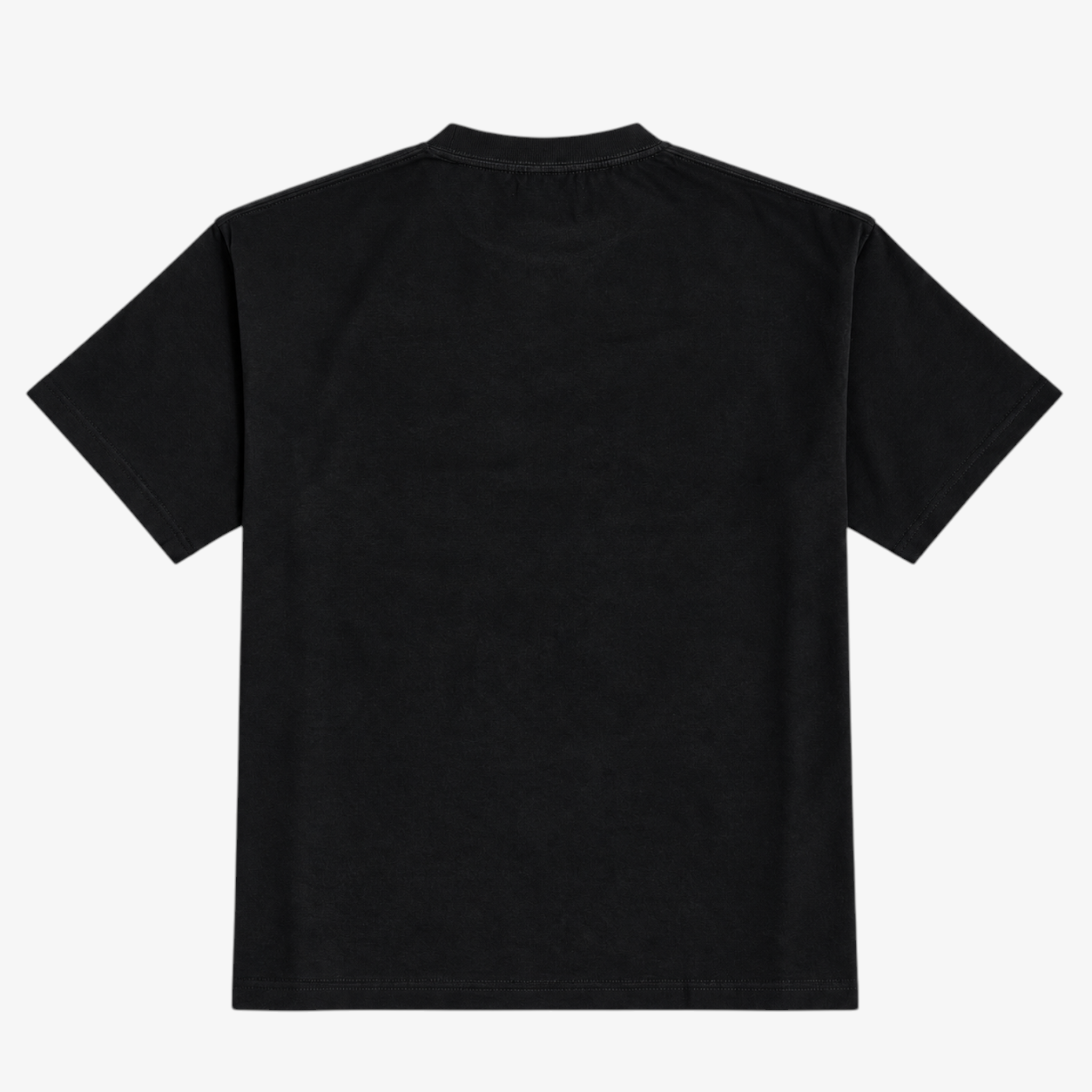 STF Tonal Embroidered T-Shirt — Black Secondary image