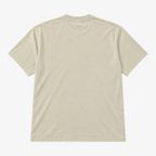 STF Burn the Map cream boxy oversized T-shirt — back