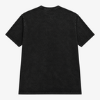 STF Burning Rose washed-black boxy oversized T-shirt — back