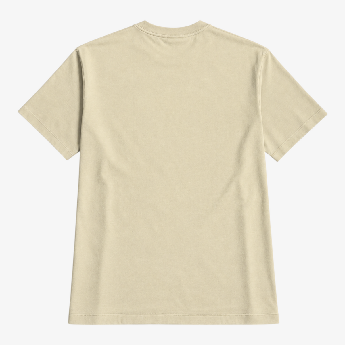 STF Dreamscape Graphic T-Shirt in Cream — Plain back flat lay