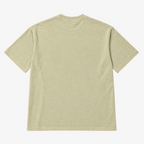 STF Focus Create Repeat T-shirt in washed cream — back flatlay