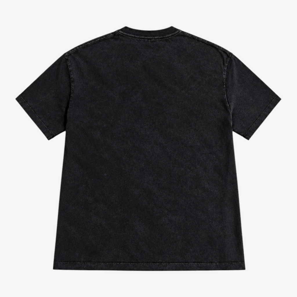STF Nothing to Prove washed black boxy oversized T-shirt — back