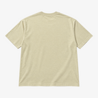 STF Statue Graphic T-shirt in cream — Plain back flat lay