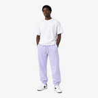 STF lavender French terry joggers – male model front view