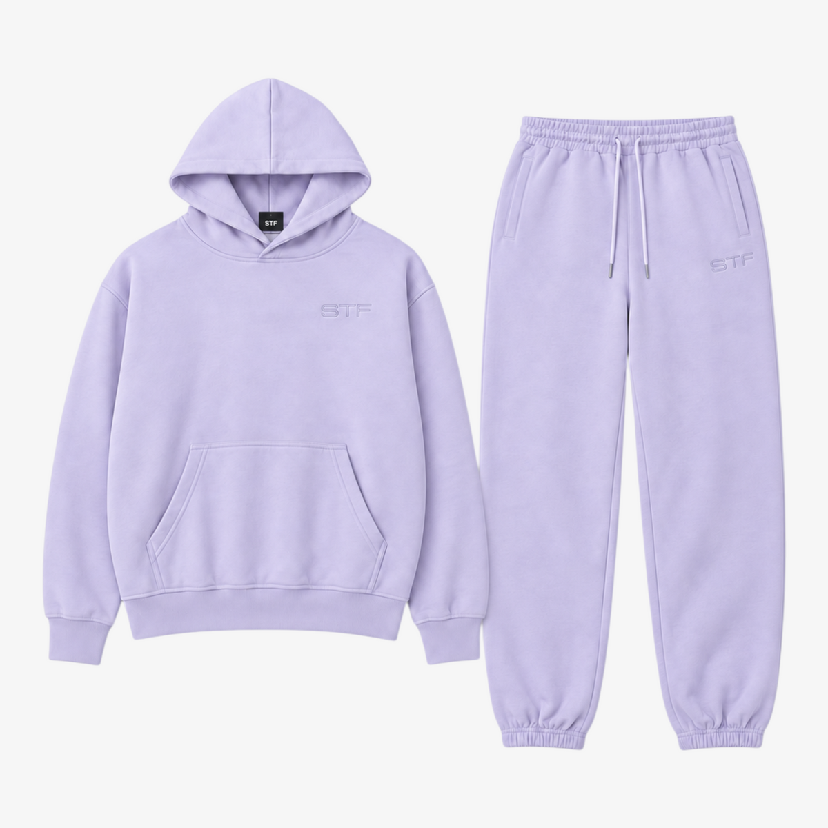 STF lavender oversized training set – product front view Main image